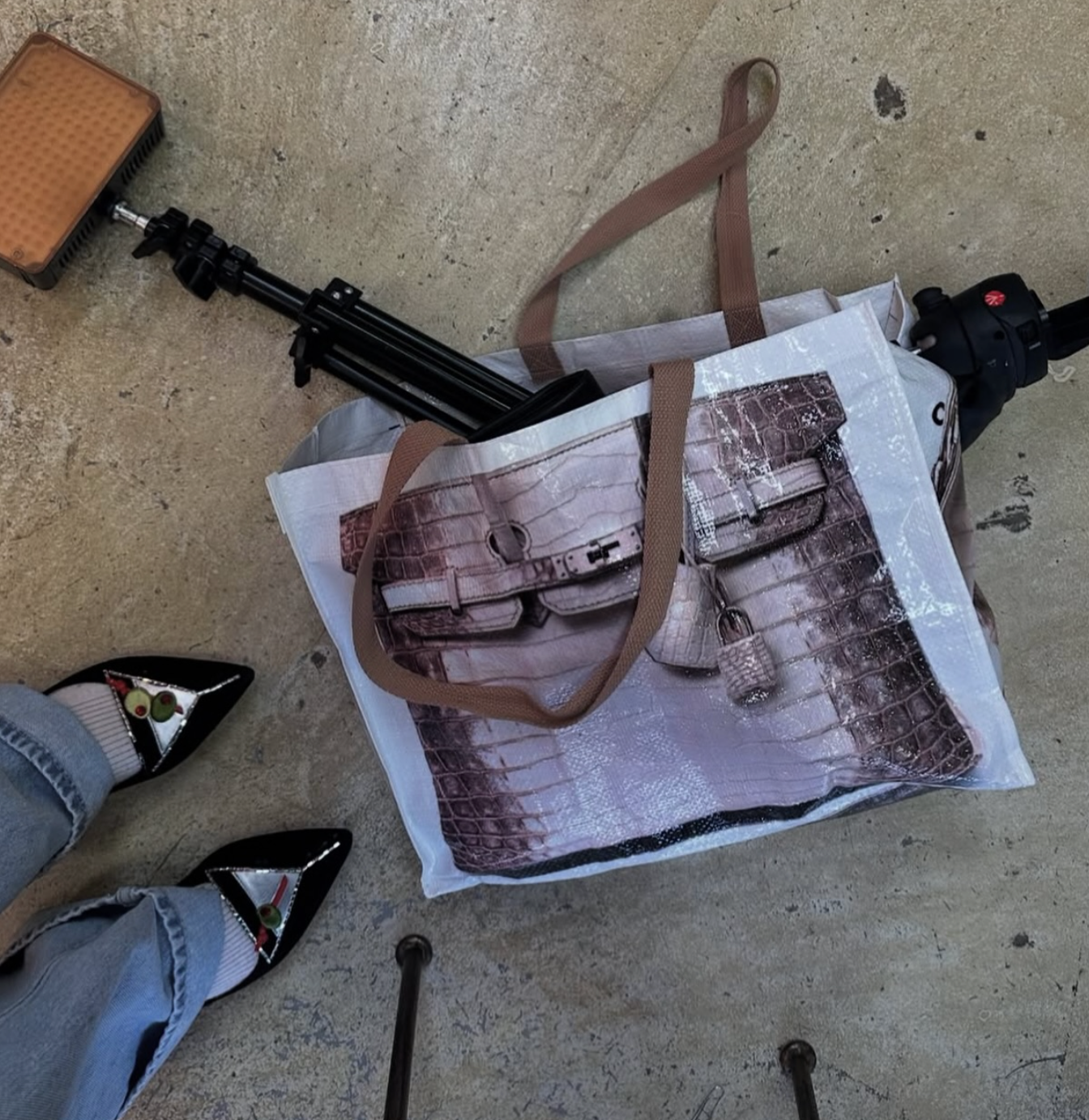 Why Everyone’s Obsessed with the STICKYBESTIE Viral Designer Grocery Bag