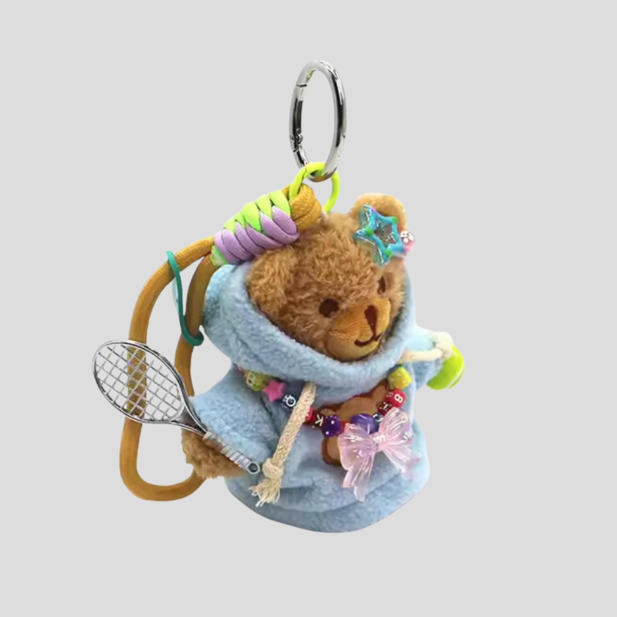 TEDDY BEAR BAG CHARM