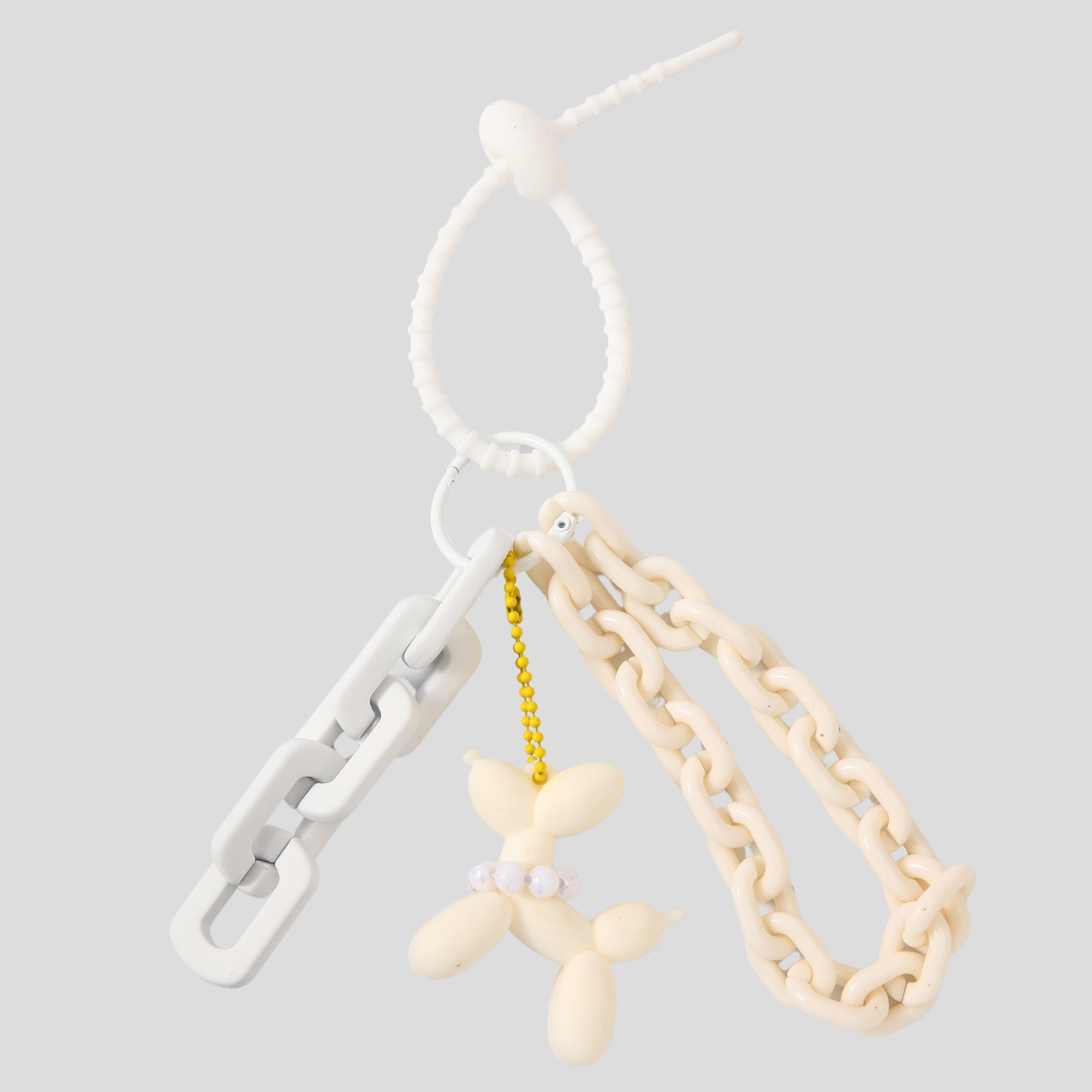 BUBBLE DOG BAG CHARM