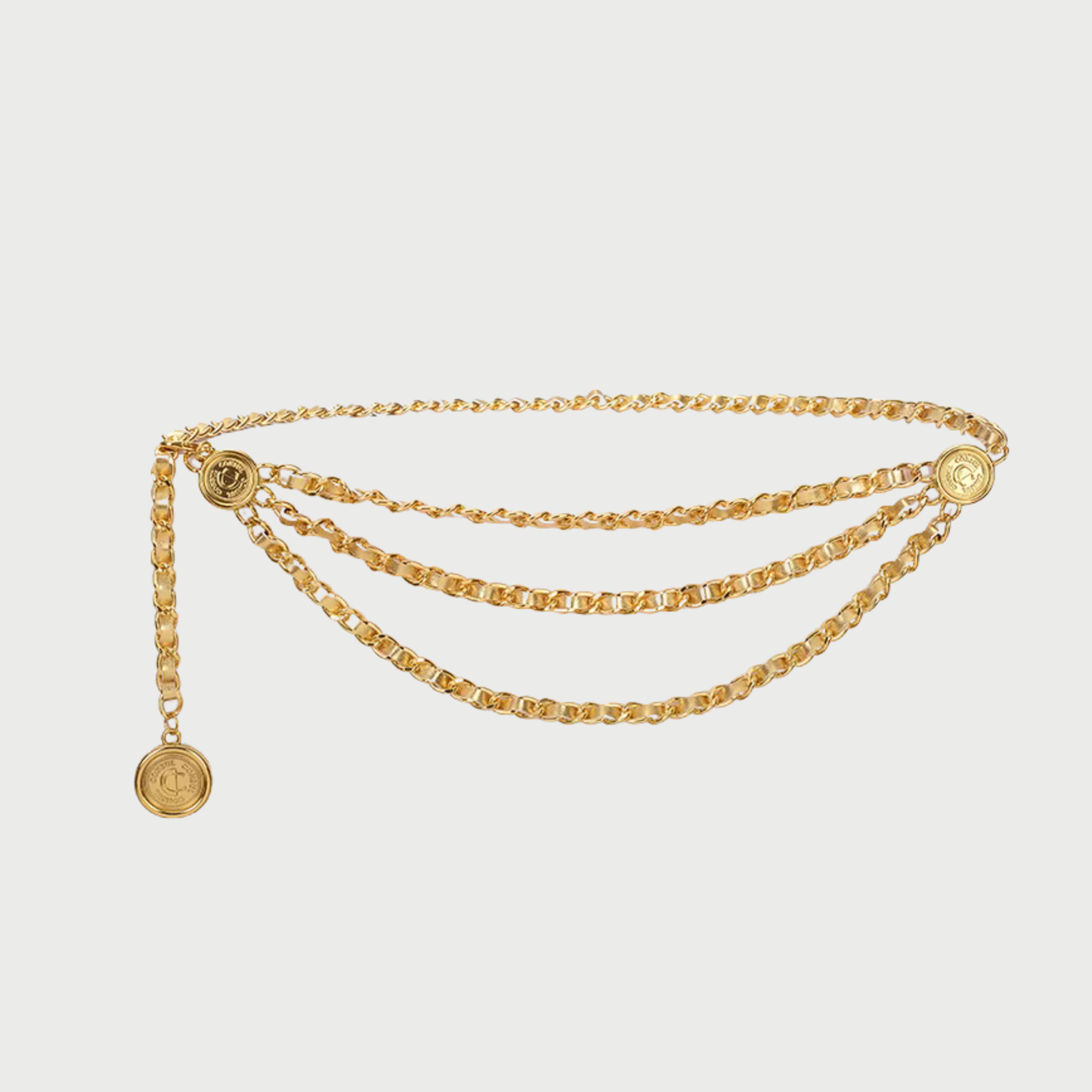 Double Chain Waist Belt