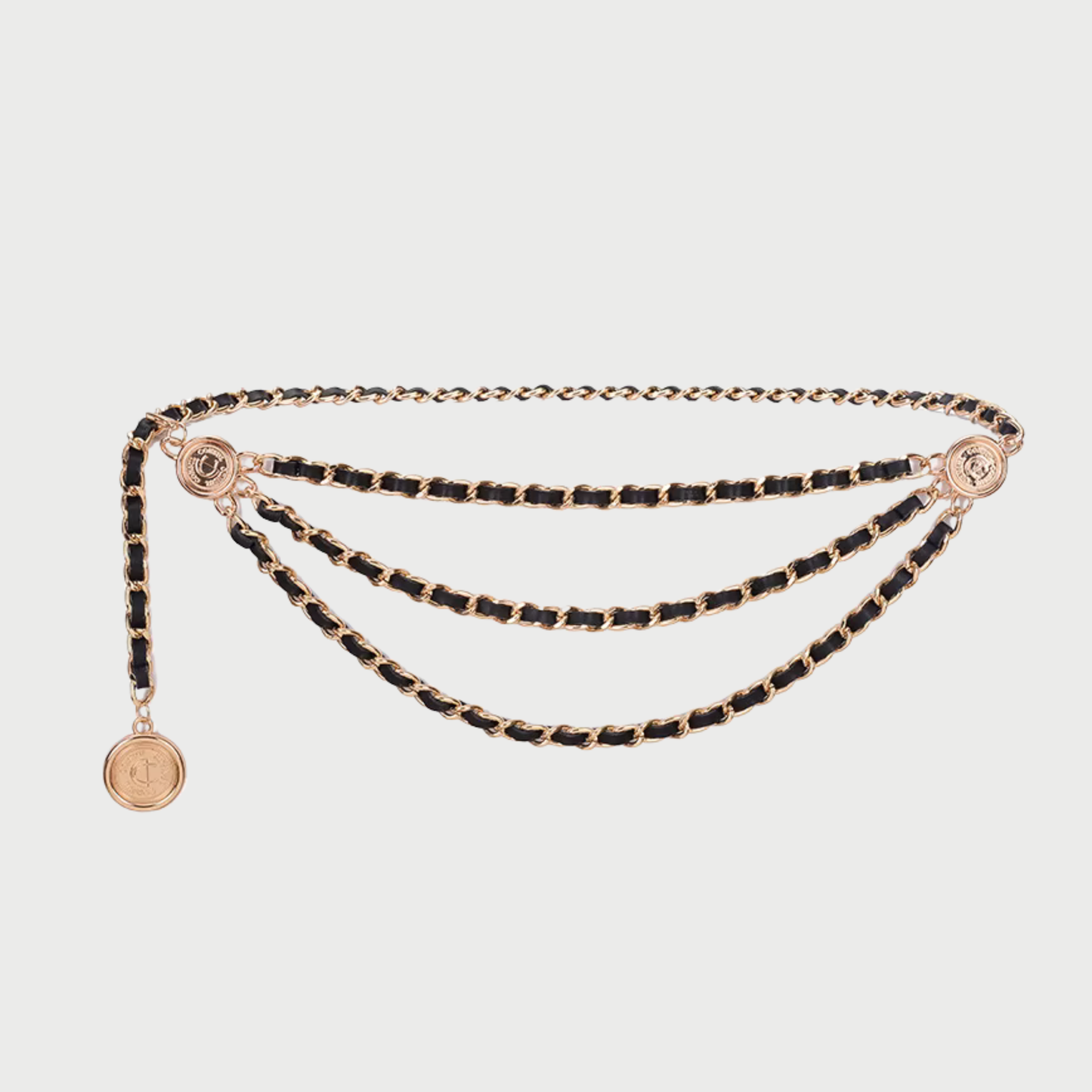 Double Chain Waist Belt