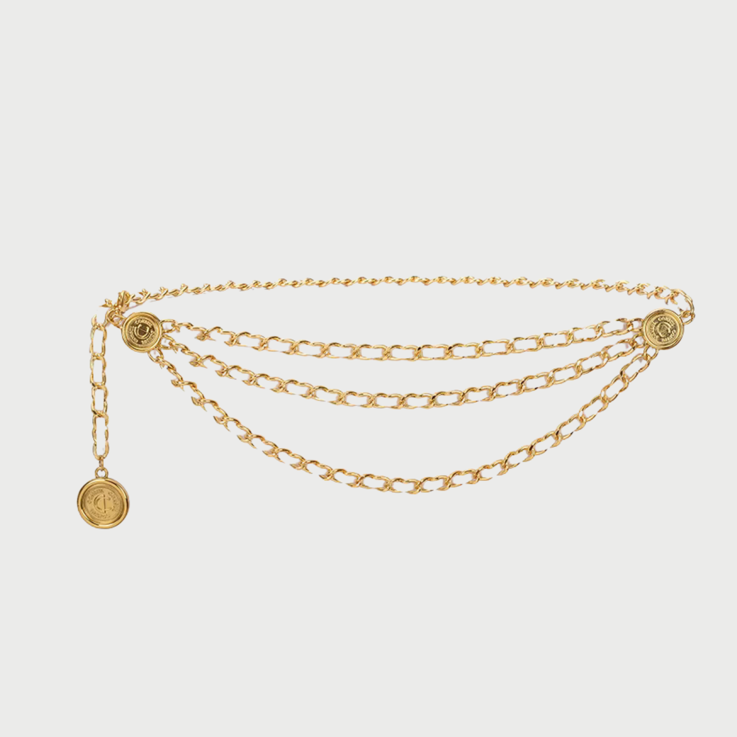 Double Chain Waist Belt