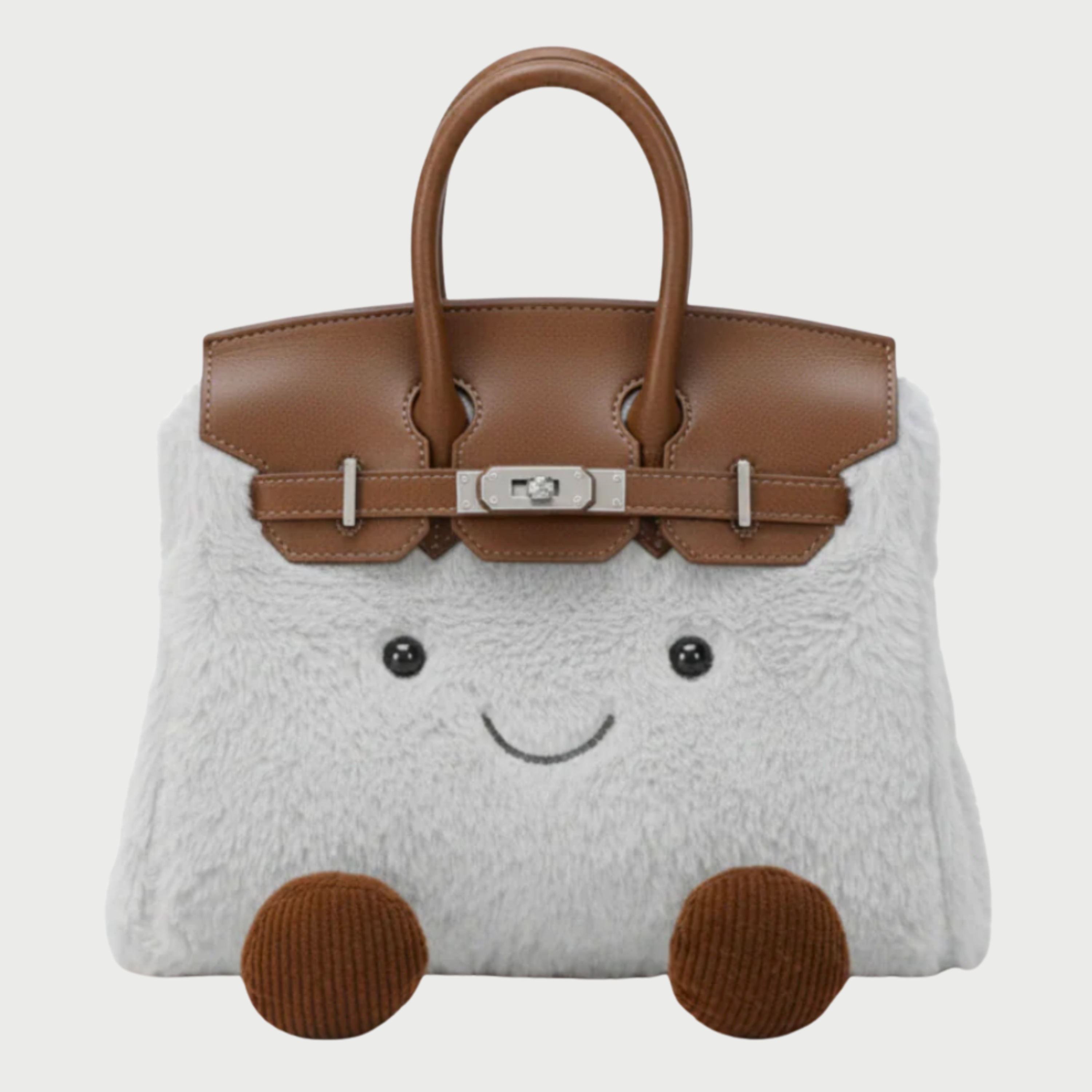 PLUCHE SMILEY BAG