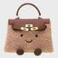 PLUCHE SMILEY BAG