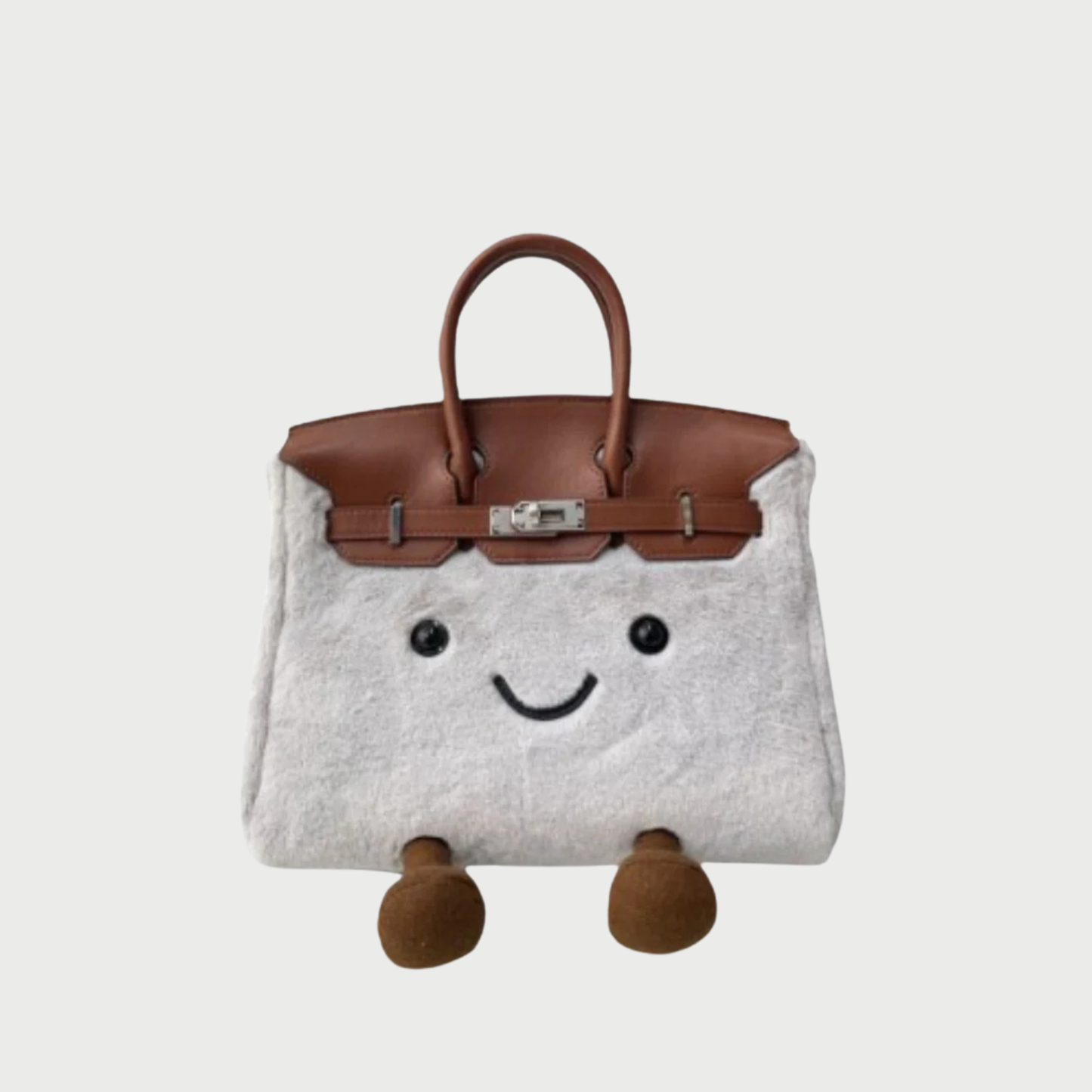 PLUCHE SMILEY BAG