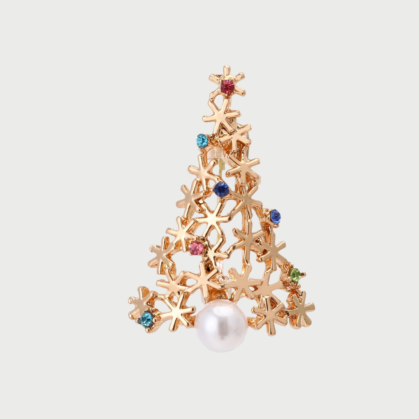 STAR TREE BROOCHE