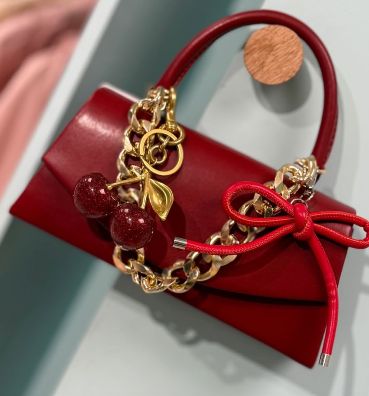 BOW BAG CHARM