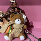 TEDDY BEAR BAG CHARM