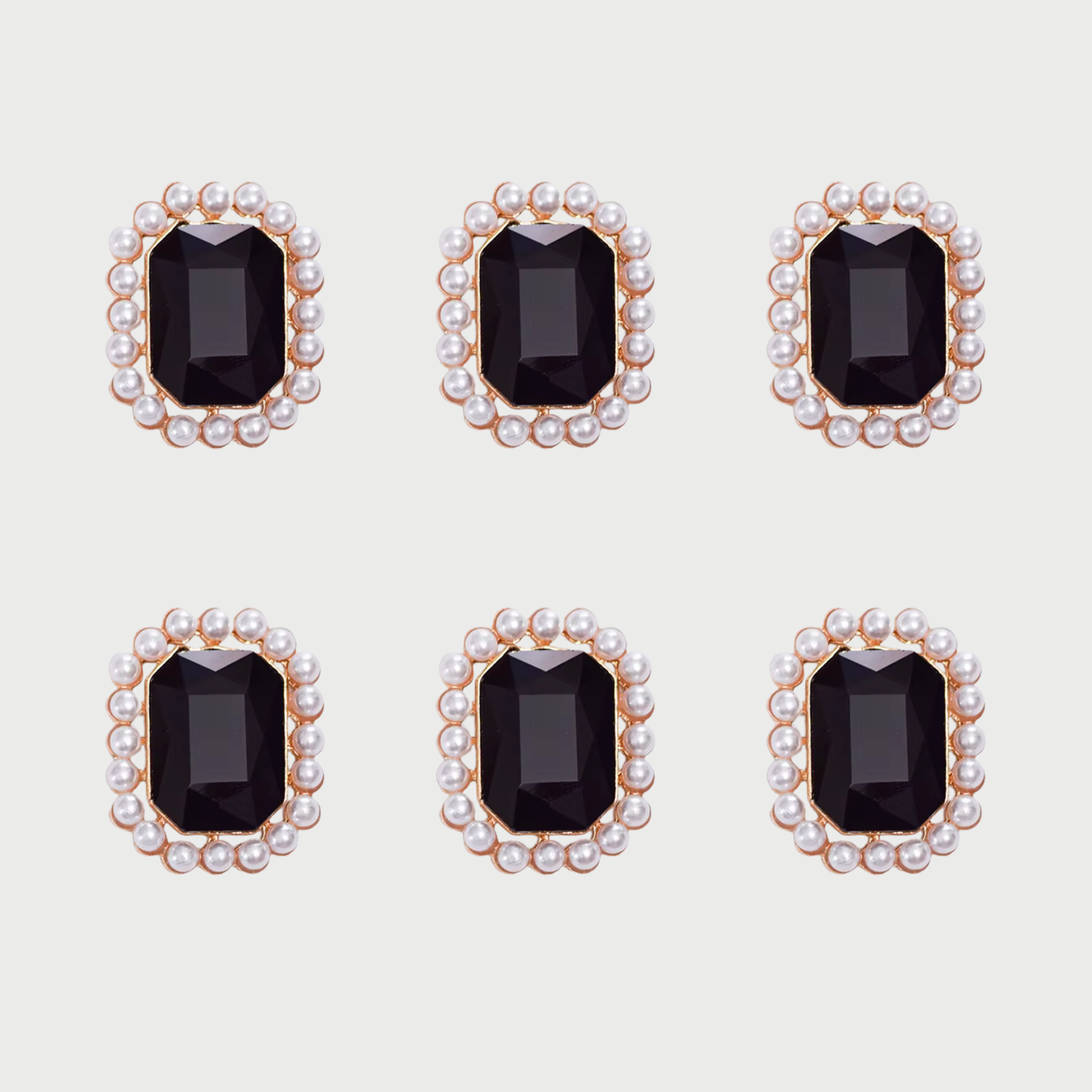 BUTTON COVERS BLACK